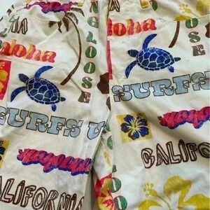 BDG Hawaiian Cargo Shorts